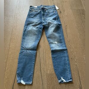 Gap true skinny ankle sky high jeans